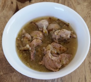 Braised Pork in Roasted Tomatillo Salsa
