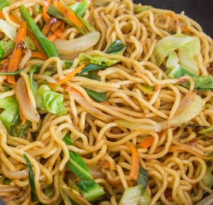 Healthy Delicious Yakisoba