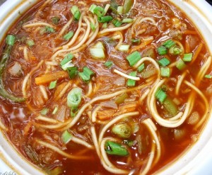 Spicy Chinese Veg noodle