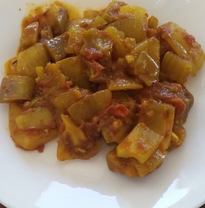 Spicy Eggplant Curry